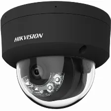 Cámara Ip Hikvision Ds-2cd2143g2-lis2u(2.8mm)(black) 4 Mp, Domo, Microsd, Interior Y Exterior, Ip67, Negro
