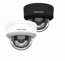 Cámara Ip Hikvision Ds-2cd2123g2-lis2u(2.8mm) 2 Mp, Domo, Microsd, Interior Y Exterior, Ip67, Blanco
