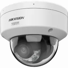 Cámara Ip Hikvision Pro Series Con Colorvu Ds-2cd2187g3-lis2uy(2.8mm) 4 Mp, Domo, Microsd, Interior Y Exterior, Ip67, Blanco