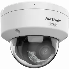 Cámara Ip Hikvision Pro Series Con Colorvu Ds-2cd2187g3-lis2uy(2.8mm) 4 Mp, Domo, Microsd, Interior Y Exterior, Ip67, Blanco