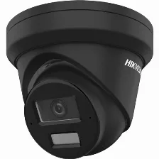 Cámara Ip Hikvision Pro Series Con Acusense Ds-2cd2343g2-li2u(2.8mm)(black) 4 Mp, Domo, Microsd, Exterior, Ip67, Negro