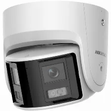 Cámara Ip Hikvision Ds-2cd2346g2p-isu/sl(2.8mm)(c) 4 Mp, Torreta, Microsd, Interior Y Exterior, Ip67, Blanco