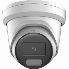 Cámara Ip Hikvision Pro Series Con Colorvu Ds-2cd2387g2h-lisu/sl(2.8mm)(ef) 8 Mp, Torreta, Microsd, Interior Y Exterior, Ip67, Blanco