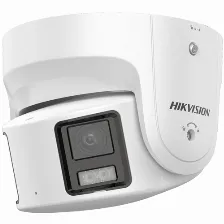 Cámara Ip Hikvision Ds-2cd2387g2p-lsu/sl 8 Mp, Torreta, Microsd, Ip67, Blanco