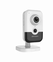 Cámara Ip Hikvision Ds-2cd2443g2-i 4 Mp, Cubo, Wifi, Microsd, Interior, Negro, Blanco