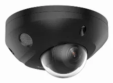 Cámara Ip Hikvision Ds-2cd2543g2-lis2u(2.8mm)(black) 4 Mp, Domo, Microsd, Exterior, Ip67, Negro