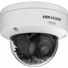Cámara Ip Hikvision Pro Series Con Colorvu Ds-2cd2747g3t-lizsy(2.8-12mm) 4 Mp, Domo, Microsd, Interior Y Exterior, Ip67, Blanco