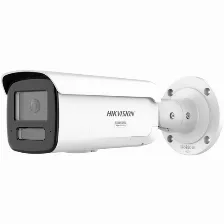 Cámara Ip Hikvision Pro Series Con Colorvu Ds-2cd2t67g3-lis2uy/srb(4mm) 6 Mp, Bala (forma), Microsd, Interior Y Exterior, Ip67, Blanco