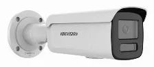 Cámara Ip Hikvision Pro Series Con Colorvu Ds-2cd2t67g3-liy(4mm) 6 Mp, Bala (forma), Microsd, Exterior, Ip67, Blanco
