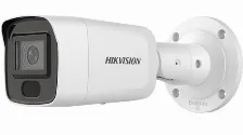 Cámara Ip Hikvision Ds-2cd3086g2-is(2.8mm)(h) 8 Mp, Bala (forma), Microsd, Interior Y Exterior, Ip67, Blanco