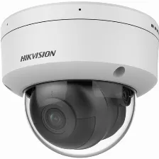 Cámara Ip Hikvision Ds-2cd3166g2-isu(2.8mm)(h) 6 Mp, Domo, Interior Y Exterior, Ip67, Blanco