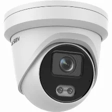 Cámara Ip Hikvision Ds-2cd3347g2-lsu 4 Mp, Domo, Microsd, Exterior, Ip67, Blanco