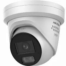 Cámara Ip Hikvision Ultra Series Ds-2cd3347g3-lisuy/sl(2.8mm) 4 Mp, Torreta, Microsd, Exterior, Ip67, Blanco