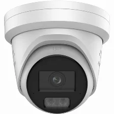Cámara Ip Hikvision Ultra Series Ds-2cd3347g3-lisuy/sl(2.8mm) 4 Mp, Torreta, Microsd, Exterior, Ip67, Blanco