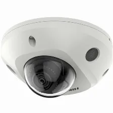 Cámara Ip Hikvision Ds-2cd3546g2-is(2.8mm)(h) 4 Mp, Domo, Interior Y Exterior, Ip67, Blanco