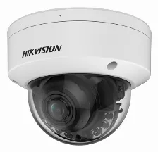 Cámara Ip Hikvision Ds-2cd3746g2ht-lizsu(1t)(2.7-13.5) 4 Mp, Domo, Microsd, Interior, Ip67, Blanco