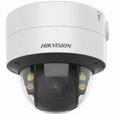 Cámara Ip Hikvision Ds-2cd3747g2t-lzsu(2.8-12mm)(c) 4 Mp, Domo, Microsd, Interior Y Exterior, Ip67, Blanco