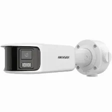 Camara Bala Ip Panoramica Hikvision Ds-2cd3t87g2p-lsu/sl(c) 8 Megapixel / 180â° / Lente 4 Mm / Imagen A Color 24/7 / Poe / Wdr 130â° / Ip67 / Acusense / Protecciã³n Activa (luz Estroboscã³pica Y Al...