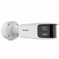 Camara Bala Ip Panoramica Hikvision Ds-2cd3t87g2p-lsu/sl(c) 8 Megapixel / 180â° / Lente 4 Mm / Imagen A Color 24/7 / Poe / Wdr 130â° / Ip67 / Acusense / Protecciã³n Activa (luz Estroboscã³pica Y Al...