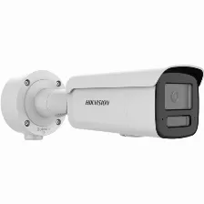Cámara Ip Hikvision Ultra Series Ds-2cd3t87g3-lisu(4mm) 8 Mp, Bala (forma), Microsd, Exterior, Ip67, Blanco