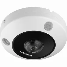 Cámara Ip Hikvision Ds-2cd63c5g1-ivs(1.29mm) 12 Mp, Domo, Microsd, Interior Y Exterior, Ip67, Blanco