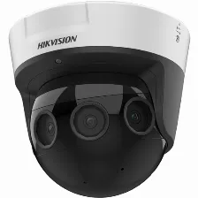 Camara Hikvision/ Panovu Series / Vista Panoramica 180a° / 8 Megapixel En Total / 4 Lentes 2.8 Mm (2 Megapixel) / 20 Mts Ir Exir / Exterior Ip67 / Ik10 / 12 Vcc / Poe+ / Microsd