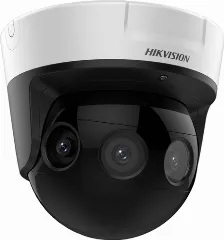 Camara Hikvision/ Panovu Series / Vista Panoramica 180a° / 8 Megapixel En Total / 4 Lentes 2.8 Mm (2 Megapixel) / 20 Mts Ir Exir / Exterior Ip67 / Ik10 / 12 Vcc / Poe+ / Microsd