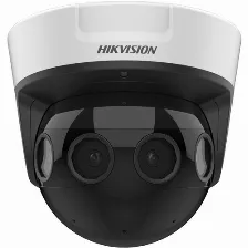 Cámara Ip Hikvision Panoramic Series Ds-2cd6984g0-ihs(2.8mm)(d) 32 Mp, Domo, Microsd, Interior Y Exterior, Ip67, Blanco, Negro