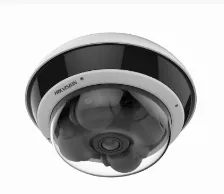Cámara Ip Hikvision Panoramic Series Ds-2cd6d55g2-izhs(2.8-8mm/2mm) Domo, Microsd, Interior Y Exterior, Ip67, Negro, Blanco