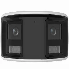 Cámara Ip Hikvision Turbo Hd Con Colorvu Ds-2ce12kf3tp-dls(180°) 3 Mp, Bala (forma), Interior Y Exterior, Ip67, Blanco