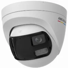 Cámara Ip Hikvision Turbo Hd Con Colorvu Ds-2ce72kf3tp-dls(180°) 3 Mp, Domo, Interior Y Exterior, Ip67, Blanco