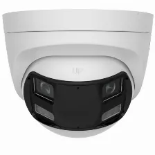 Cámara Ip Hikvision Turbo Hd Con Colorvu Ds-2ce72kf3tp-dls(180°) 3 Mp, Domo, Interior Y Exterior, Ip67, Blanco