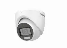 Camara Hikvision Cctv, Domo, 5mp 3k, Ir 30m, Exterior, Ip67, Microfono, Dual Light