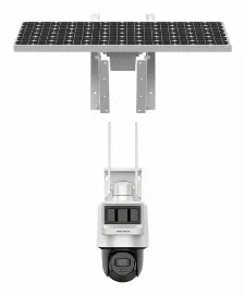 Cámara Ip Hikvision Ds-2de2c400iwg-k/4g/c09s20(4mm)/la 4 Mp, Torreta, Microsd, Exterior, Ip66, Blanco