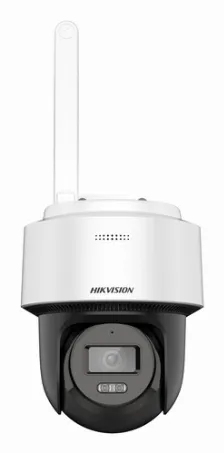 Cámara Ip Hikvision Ds-2de2c400mwg-4g(4mm) 4 Mp, Torreta, Microsd, Interior Y Exterior, Ip66, Blanco