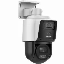 Camara Ip Ptz Hikvision, 4mp, Torreta, Microsd, Interior Y Exterior, Ip66, Acusense, Blanco