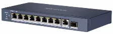 Switch Hikvision Ds-3e0510hp-e No Administrado, Rj-45 8, Gigabit Ethernet (10/100/1000), 6 Poe, Azul