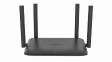 Router Inalambrico Hikvision, 4 Antenas, 2.4 / 5ghz, 4xlan, 1xwan 1000 Mbps, Wifi 6, Negro
