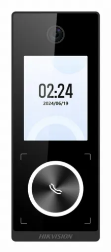 Terminal Facial Min Moe Wifi & Poe Con Bota³n De Llamada / Exterior Ip65 / Tarjetas Virtuales Bluetooth Con Hikconnect Teams / 1000 Rostros Y 3,000 Tarjetas Prox Em / Hik-ia