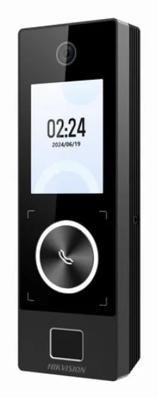 Control De Acceso Y Asistencia Hikvision, 3,000 Huellas, 1.000 Rostros, Boton De Emergencia, Poe, Ip65, Wifi