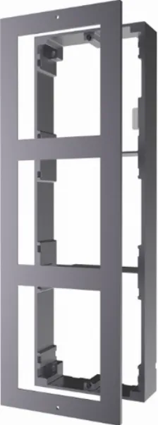 Base De 3 Espacios Para Videoportero Ip Hikvision / Instalacia³n En Superficie