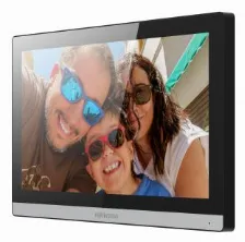 Monitor Ip Hikvision, 7 Pulgadas Para Videoportero Hibrido, Wifi, Touch Screen Compatible Con Modelo Ds-kis312-p