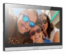 Monitor Ip Hikvision, 7 Pulgadas Para Videoportero Hibrido, Wifi, Touch Screen Compatible Con Modelo Ds-kis312-p