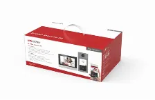 Videoportero Hikvision Ds-kis604-p(c) Inalambrico Y Alambrico, Negro, Plata