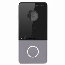 Videoportero Hikvision Ds-kv6113-pe1(c) Alambrico, 2 Mp, Negro, Gris