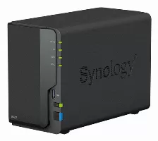 Nas Synology Diskstation Ds223 Rtd1619b, 1.7 Ghz, 0 Tb, Bahías 2, 2.5/3.5