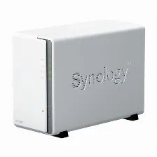 Nas Synology Diskstation Ds223j Rtd1619b, 1.7 Ghz, 0 Tb, Bahías 2, 2.5/3.5
