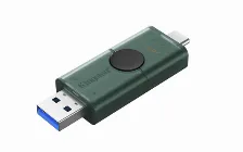 Memoria Usb Kingston Datatraveler Duo, 256gb, Usb-a, Usb-c, Verde