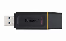 Memoria Usb Kingston Datatraveler Exodia 128 Gb, Usb 3.2, Negro/amarillo