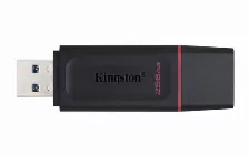 Memoria Usb Kingston Datatraveler Exodia 256 Gb, 3.2 Gen 1 3.1 Gen 1, Color Negro
